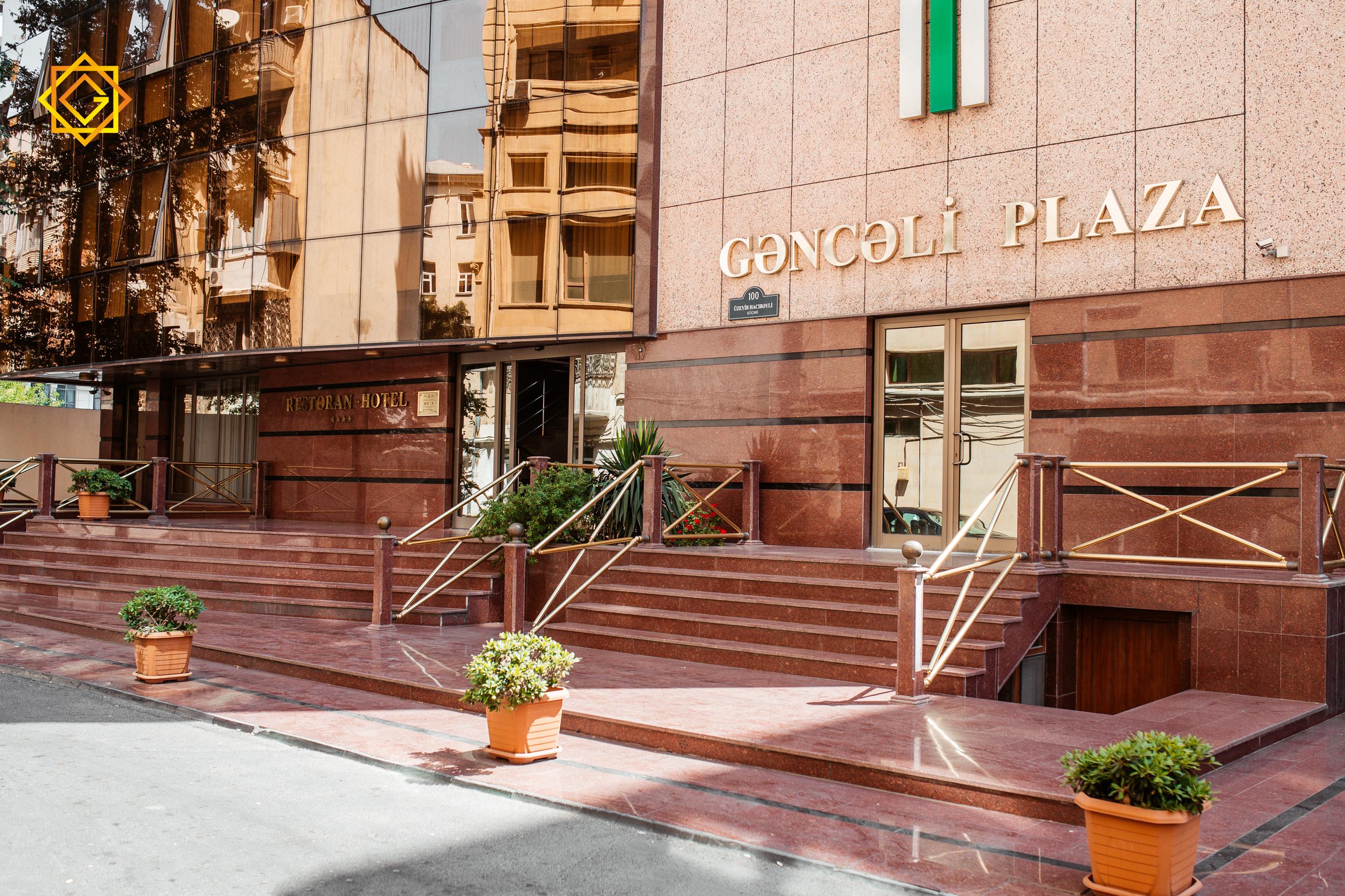 Ganjali Plaza Hotel Baku Exterior foto